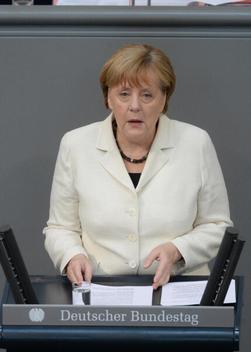 Merkel, Angela Reichstagsgebäude, Plenarsaal