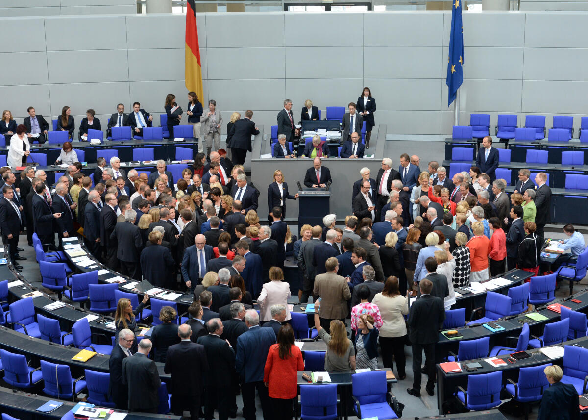 Deutscher Bundestag - Bilddatenbank - Reichstagsgebäude, Plenarsaal