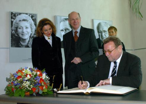 Seks, Vladimir; Lammert, Norbert; Cvjetkovic, Vesna Kurelec Reichstagsgebäude, Empfangsraum