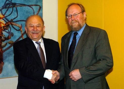 Thierse, Wolfgang; Iacovou, George Reichstagsgebäude, Empfangsraum
