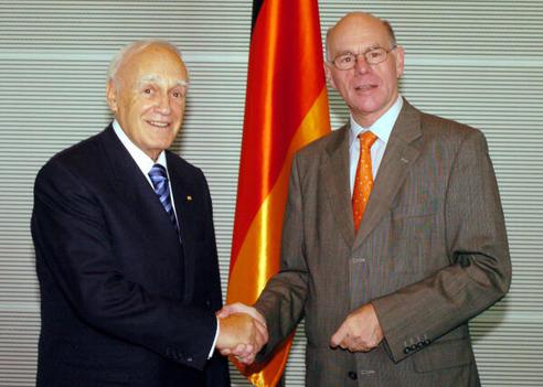 Lammert, Norbert; Papoulias, Karolos Reichstagsgebäude, Empfangsraum