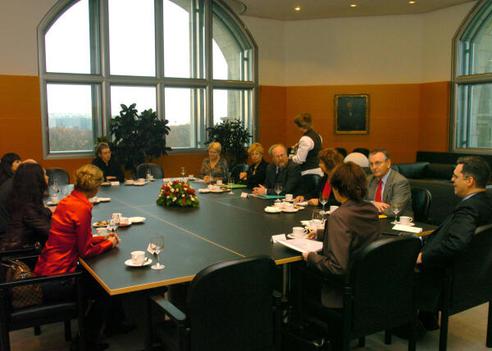 Thierse, Wolfgang Reichstagsgebäude, Empfangsraum
