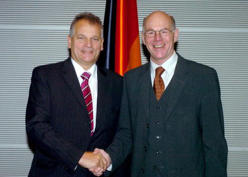 Lammert, Norbert; Kneifel, Gottfried Reichstagsgebäude, Empfangsraum