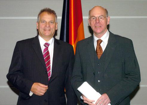 Lammert, Norbert; Kneifel, Gottfried Reichstagsgebäude, Empfangsraum