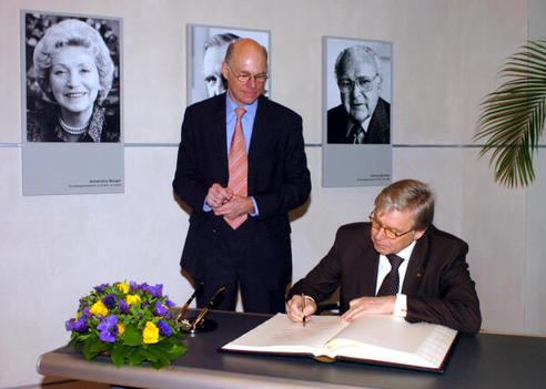 Lammert, Norbert; Linden, René H. M. van der Reichstagsgebäude, Empfangsraum