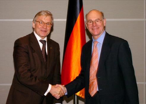 Lammert, Norbert; Linden, René H. M. van der Reichstagsgebäude, Empfangsraum