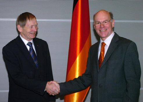Lammert, Norbert; Mejdahl, Christian Reichstagsgebäude, Empfangsraum