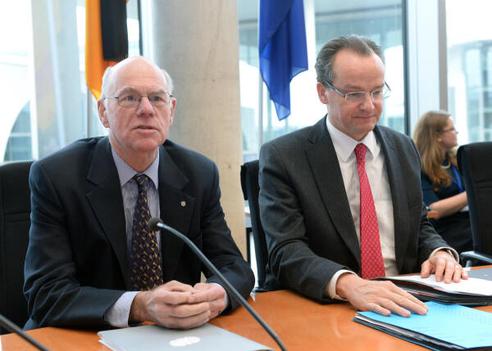 Lammert, Norbert; Krichbaum, Gunther Paul-Löbe-Haus, Sitzungssaal
