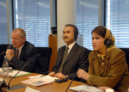 Polenz, Ruprecht; Sultanzoy, Daud; Koofi, Fawzia Paul-Löbe-Haus, Sitzungssaal