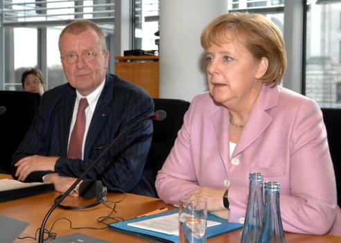 Merkel, Angela; Polenz, Ruprecht Paul-Löbe-Haus, Sitzungssaal