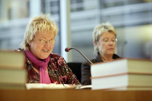 Lehn, Waltraud; Merkel, Petra Paul-Löbe-Haus, Sitzungssaal
