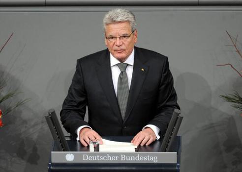 Gauck, Joachim Reichstagsgebäude, Plenarsaal