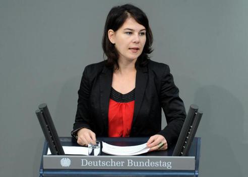 Baerbock, Annalena Reichstagsgebäude, Plenarsaal