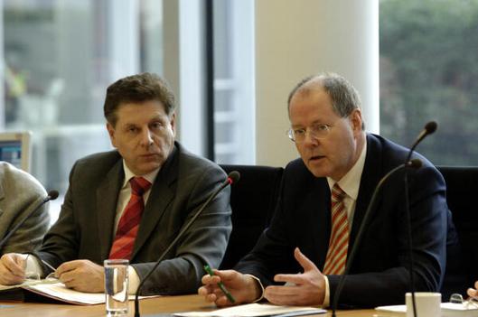 Oswald, Eduard; Steinbrück, Peer Paul-Löbe-Haus, Sitzungssaal
