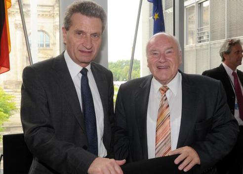 Hinsken, Ernst; Oettinger, Günther Paul-Löbe-Haus, Sitzungssaal