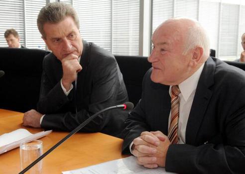 Hinsken, Ernst; Oettinger, Günther Paul-Löbe-Haus, Sitzungssaal