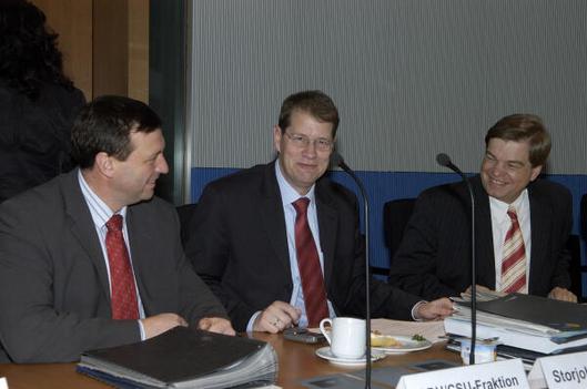 Vogel, Volkmar; Storjohann, Gero; Ferlemann, Enak Paul-Löbe-Haus, Sitzungssaal