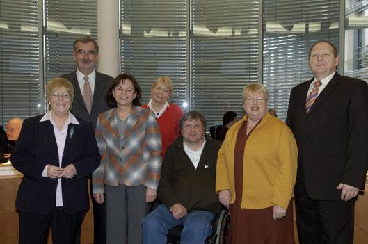Faße, Annette; Burgbacher, Ernst; Mortler, Marlene; Kurth, Undine; Seifert, Ilja; Irber, Brunhilde; Brähmig, Klaus Paul-Löbe-Haus, Sitzungssaal