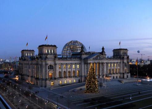  Reichstagsgebäude, Westseite