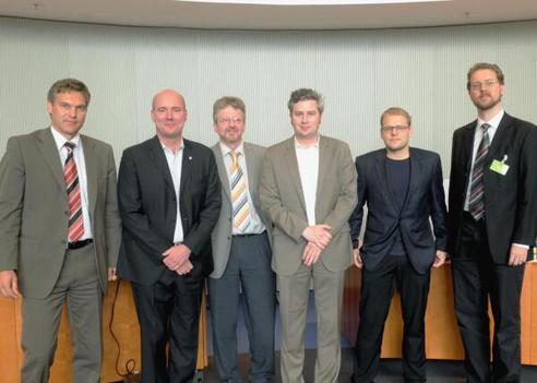 Blumenthal, Sebastian; Bauer, Wolfgang; Gierow, Hauke; Humborg, Christian; Jendro, Frank; Richter, Pavel Paul-Löbe-Haus, Sitzungssaal
