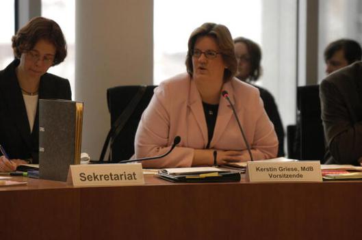 Jantsch, Monika; Griese, Kerstin Paul-Löbe-Haus, Sitzungssaal