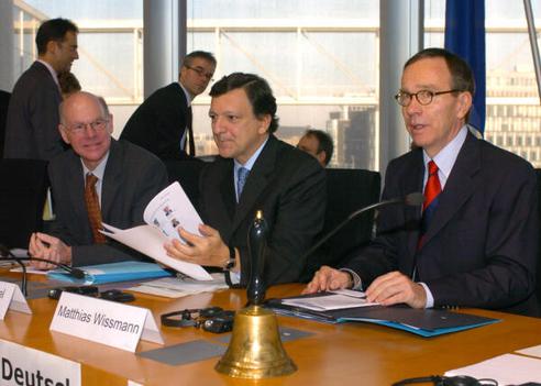 Lammert, Norbert; Barroso, José Manuel; Wissmann, Matthias Paul-Löbe-Haus, Sitzungssaal