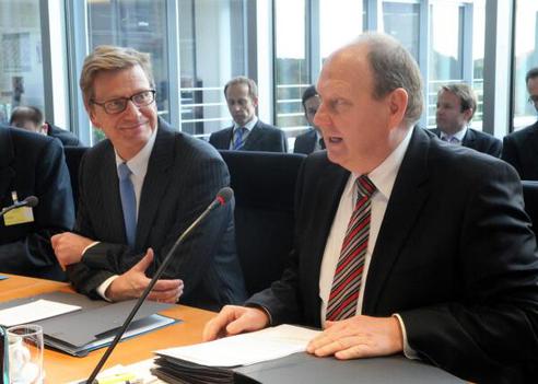 Brähmig, Klaus; Westerwelle, Guido Paul-Löbe-Haus, Sitzungssaal