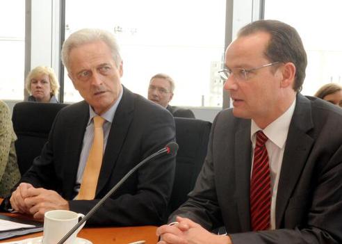 Krichbaum, Gunther; Ramsauer, Peter Paul-Löbe-Haus, Sitzungssaal