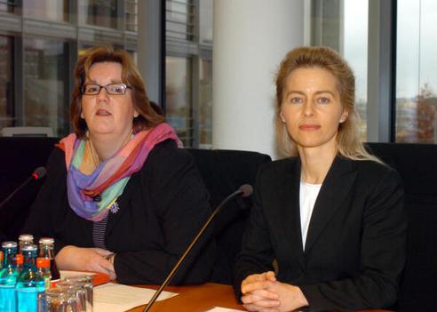 Leyen, Ursula von der; Griese, Kerstin Paul-Löbe-Haus, Innenansicht
