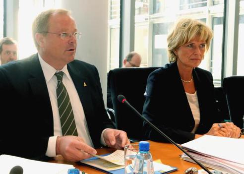 Niebel, Dirk; Wöhrl, Dagmar G. Paul-Löbe-Haus, Sitzungssaal