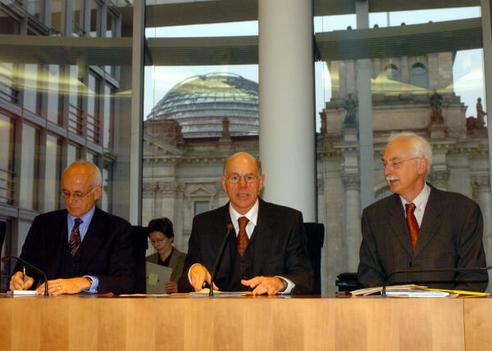 Lammert, Norbert; Zeh, Wolfgang; Winkelmann, Helmut Paul-Löbe-Haus, Sitzungssaal