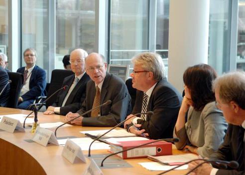 Lammert, Norbert; Krüger, Hans-Ulrich Paul-Löbe-Haus, Sitzungssaal