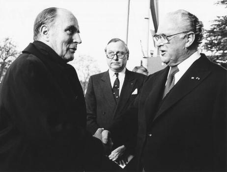 Mitterrand, Francois; Stücklen, Richard 