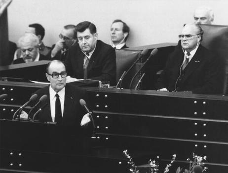 Mitterrand, Francois; Stücklen, Richard 