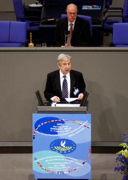 Lammert, Norbert; Masseret, Jean-Pierre Reichstagsgebäude, Plenarsaal