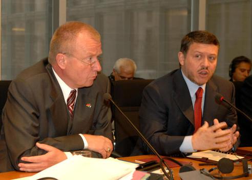 Polenz, Ruprecht; Hussein, Abdullah II. bin Al- Paul-Löbe-Haus, Sitzungssaal