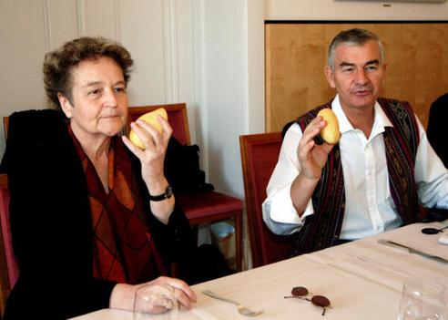 Däubler-Gmelin, Herta; Cullen, Father Shay Reichstagspräsidentenpalais, Innenansicht