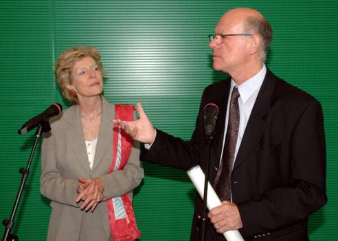 Lammert, Norbert; Schacky-Schultz, Mary Ellen von Reichstagsgebäude, Empfangsraum