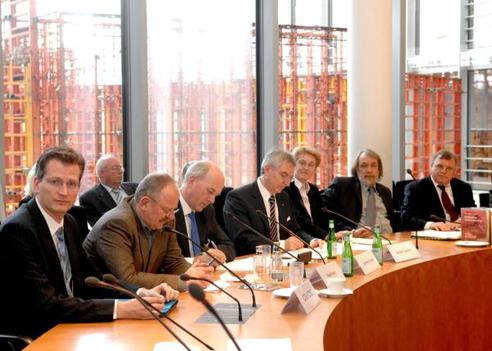 Franz, Klaus; Forster, Carl-Peter; Demant, Hans H.; Weiß, Gerald Paul-Löbe-Haus, Sitzungssaal