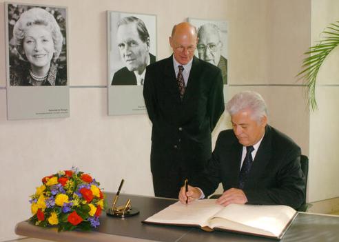Lammert, Norbert; Voronin, Vladimir Reichstagsgebäude, Empfangsraum