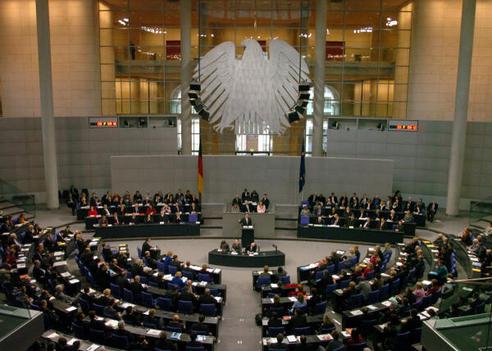 Schröder, Gerhard Reichstagsgebäude, Plenarsaal