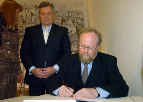 Kwasniewski, Aleksander; Thierse, Wolfgang Keine Bundestagsliegenschaft