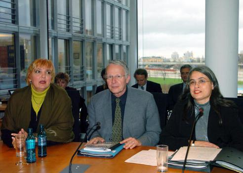 Koenigs, Tom; Roth, Claudia; Nickels, Christa Paul-Löbe-Haus, Sitzungssaal