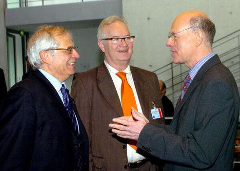Lammert, Norbert; Borrell Fontelles, Josep; Bonde, Jens-Peter Paul-Löbe-Haus, Sitzungssaal