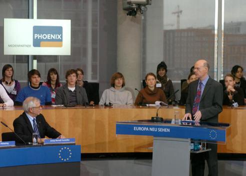 Lammert, Norbert; Borrell Fontelles, Josep Paul-Löbe-Haus, Sitzungssaal