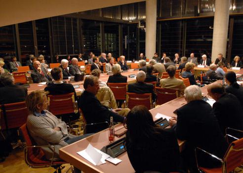 Lammert, Norbert; Bruns, Tissy; Kelber, Ulrich; Oberreuter, Heinrich; Hörster, Joachim; Otto, Hans-Joachim Jakob-Kaiser-Haus, Innenansicht
