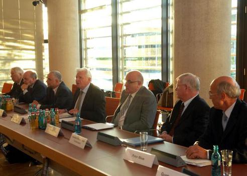 Oberreuter, Heinrich; Virsis, Martins; Balog, Zoltán; Hörster, Joachim Jakob-Kaiser-Haus, Innenansicht
