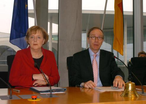 Wissmann, Matthias; Merkel, Angela Paul-Löbe-Haus, Sitzungssaal