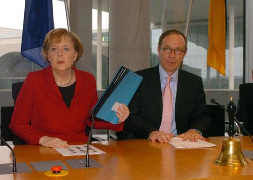 Wissmann, Matthias; Merkel, Angela Paul-Löbe-Haus, Sitzungssaal