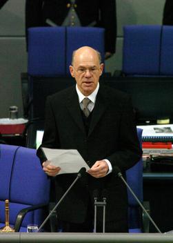 Lammert, Norbert; Merkel, Angela Reichstagsgebäude, Plenarsaal